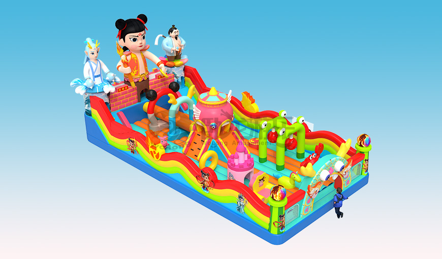 哪吒鬧海充氣城堡 哪吒鬧海充氣城堡